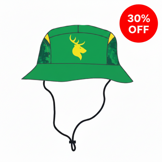 Central Stags/Hinds Green Bucket Hat